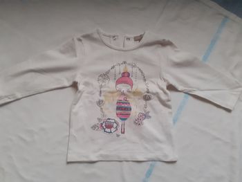 Sweet blanc motif poupée