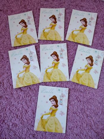 Cartes d'invitation Belle