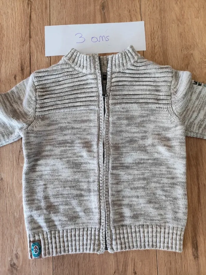Gilet 3 ans garçon Sergent major - photo numéro 2