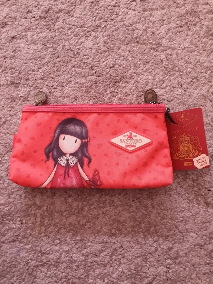 Trousse double Gorjus Santoro Time to fly neuve - photo numéro 5