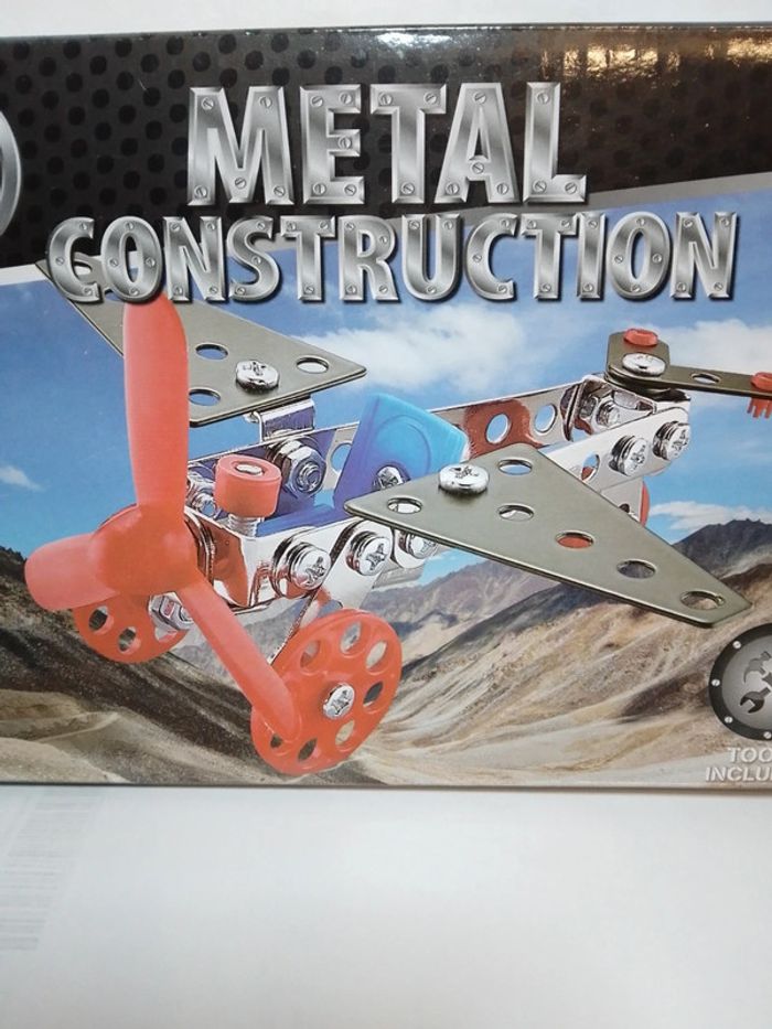 Kit de construction en métal "Avion" - photo numéro 6