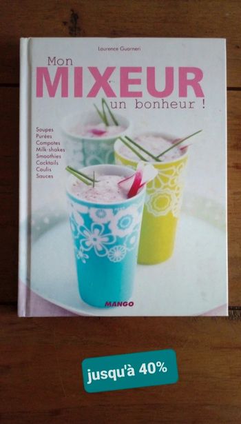 Livre cuisine mon mixeur