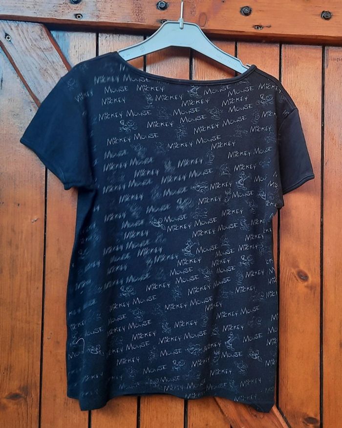 T-shirt noir Mickey, Disney, taille M - photo numéro 2