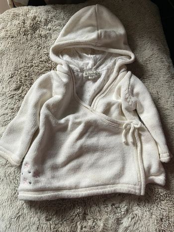 Gilet épais beige