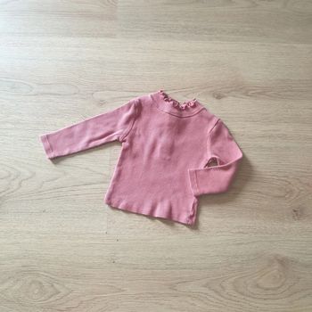 🩷 Sous-pull côtelé 1 mois Kiabi #emyfleury_1moisfille