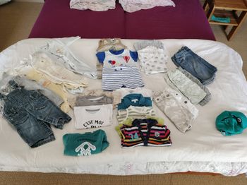 Lot habit garçon 3 mois