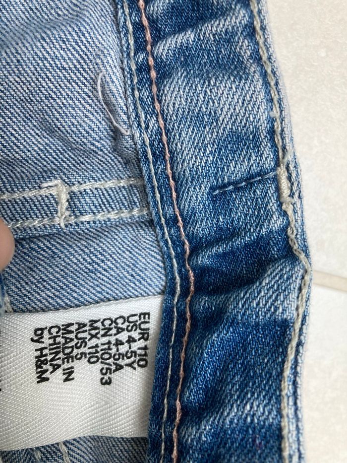 Ensemble jupe et gilet jeans taille 4/5ans - photo numéro 4