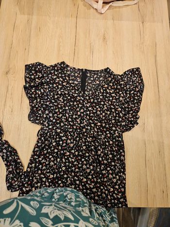 Robe longue fleurie