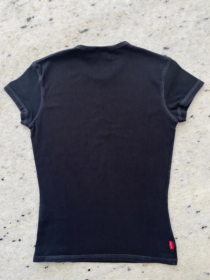 T-shirt noir Levis XS enfant - photo numéro 2