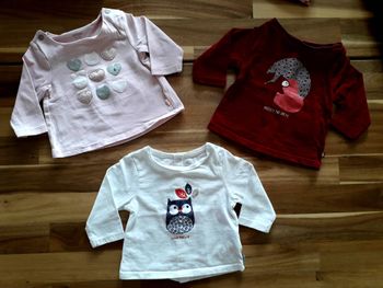 Haut manches longues ×3 Obaïbi