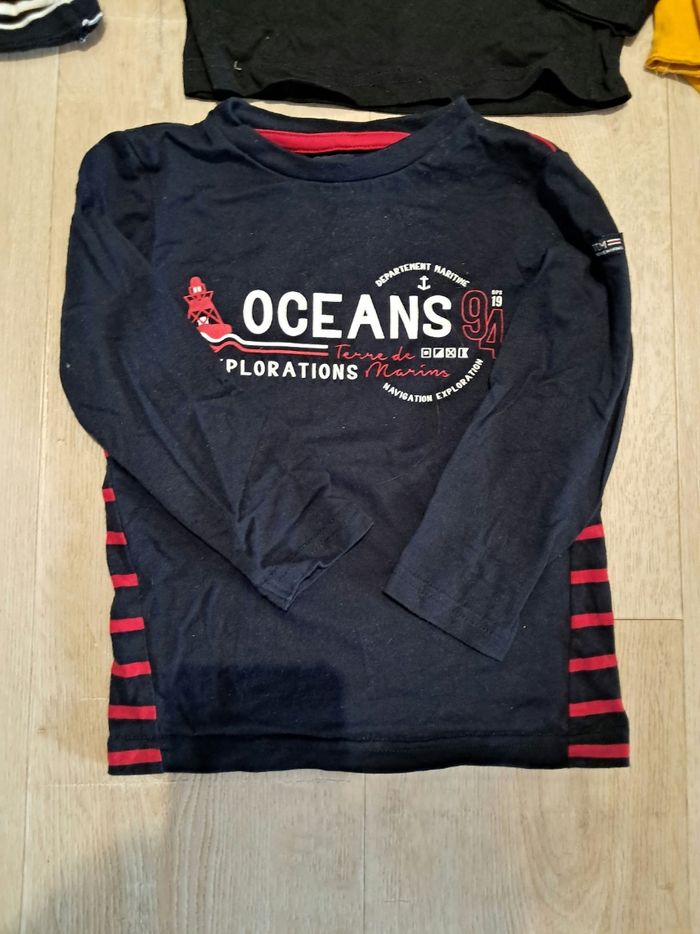 Lot de t-shirts manches longues 24mois 2ans neufs - photo numéro 2