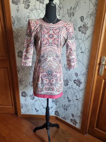 Robe à motifs Mango