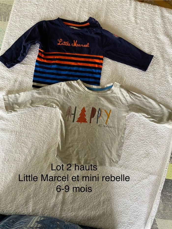 6 mois Lot 2 hauts