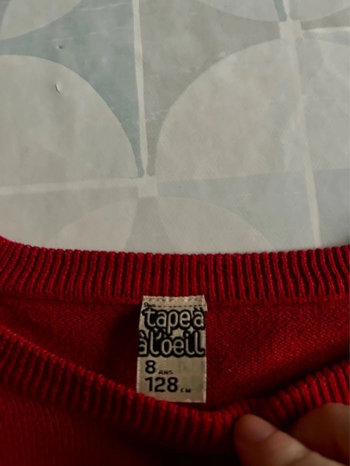 Pull garçon - 8 ans - tape à l’œil - en très bon état - photo numéro 3