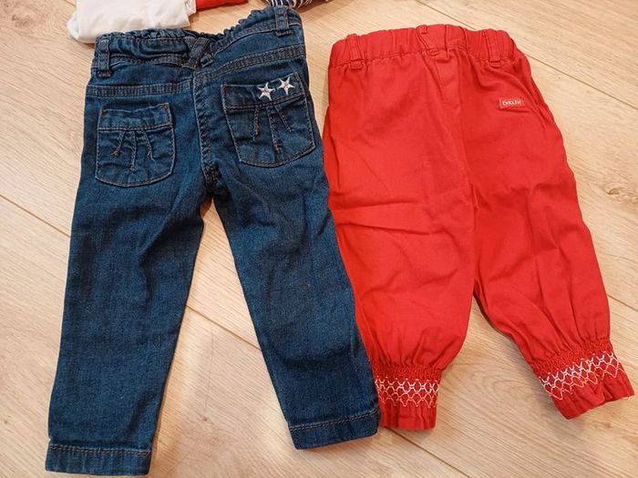 Lot pantalons/leggings 6 mois - photo numéro 2