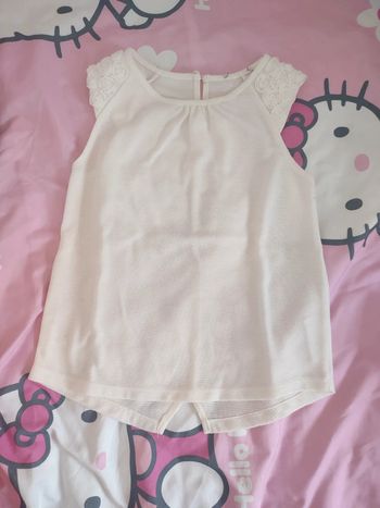 Débardeur chic fleurs aux épaules La Halle