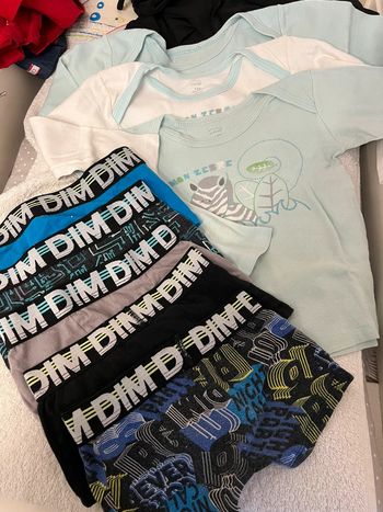 Lot sous vêtements garçon 2 ans