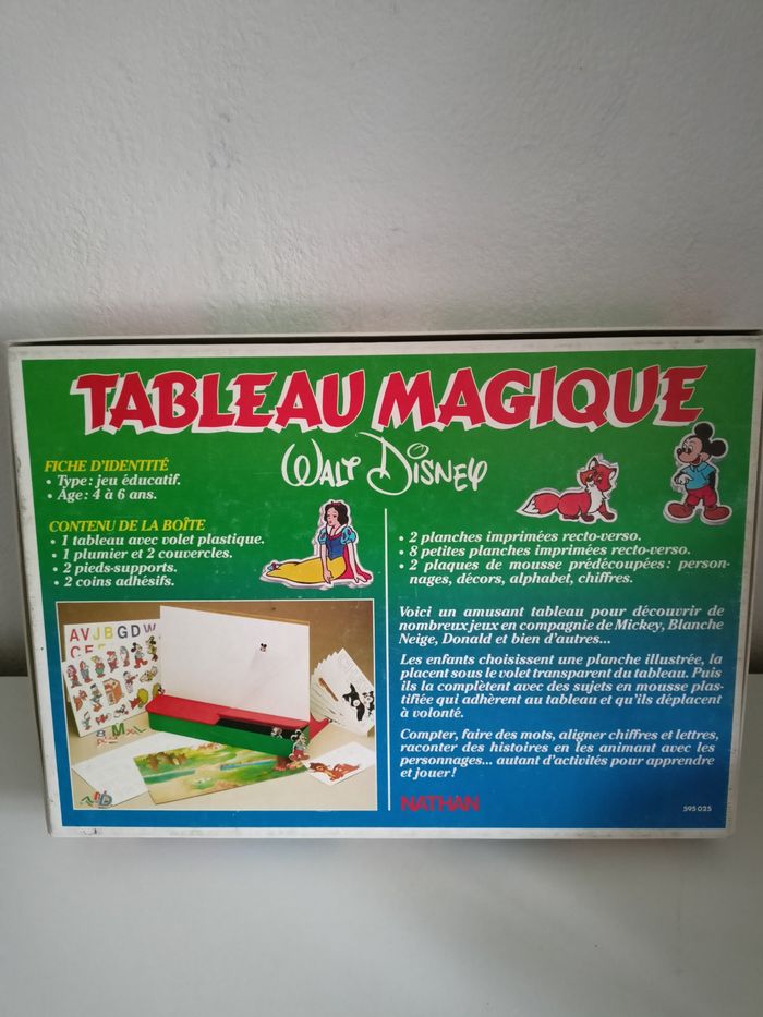 Tableau magique Walt Disney Nathan complet - photo numéro 7
