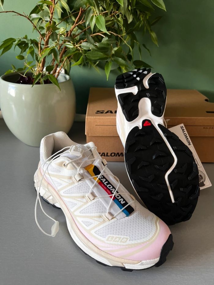 Salomon XT-6 – Fairy Tale / Amande Lait - photo numéro 8
