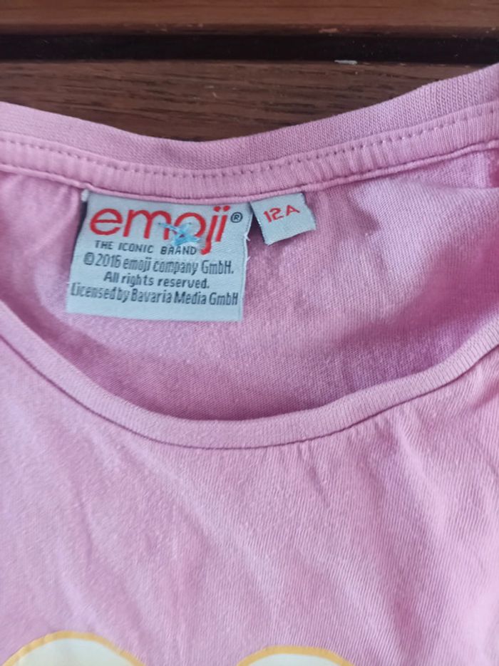 Tee-shirt, 12 ans, Emoji - photo numéro 3