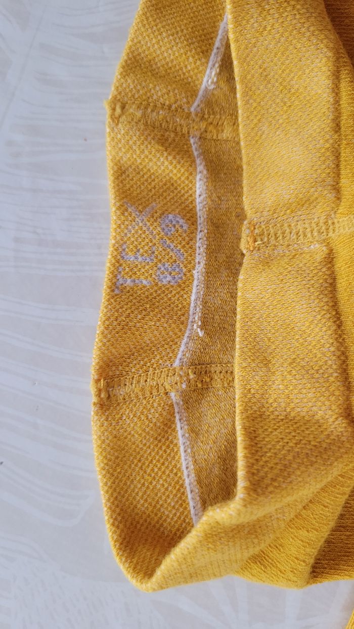 Collants couleur moutarde taille 8-9 ans - photo numéro 5