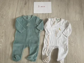 Pyjamas 1 pièce 3 mois