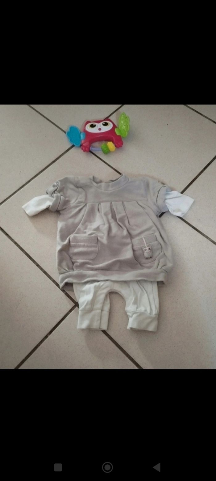 Ensemble 1mois fille