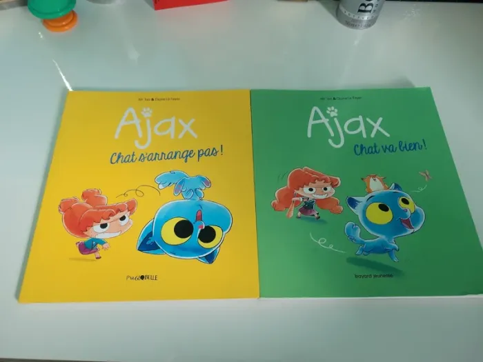 2 livres Ajax Tomes 1 et 2