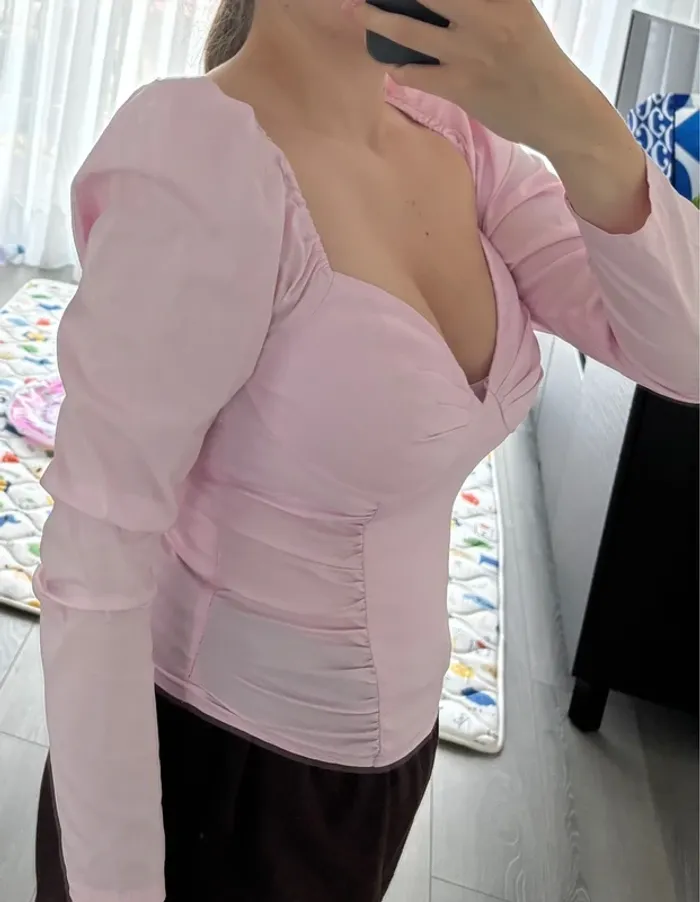 Chemise col V - photo numéro 2