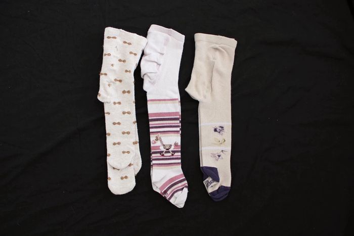 Lot de 6 collants taille 6-12 mois - photo numéro 3