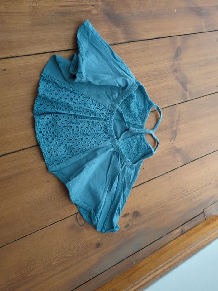 Débardeur dos nu croisé crochet ample large oversize 2 ans fille Vertbaudet - photo numéro 3