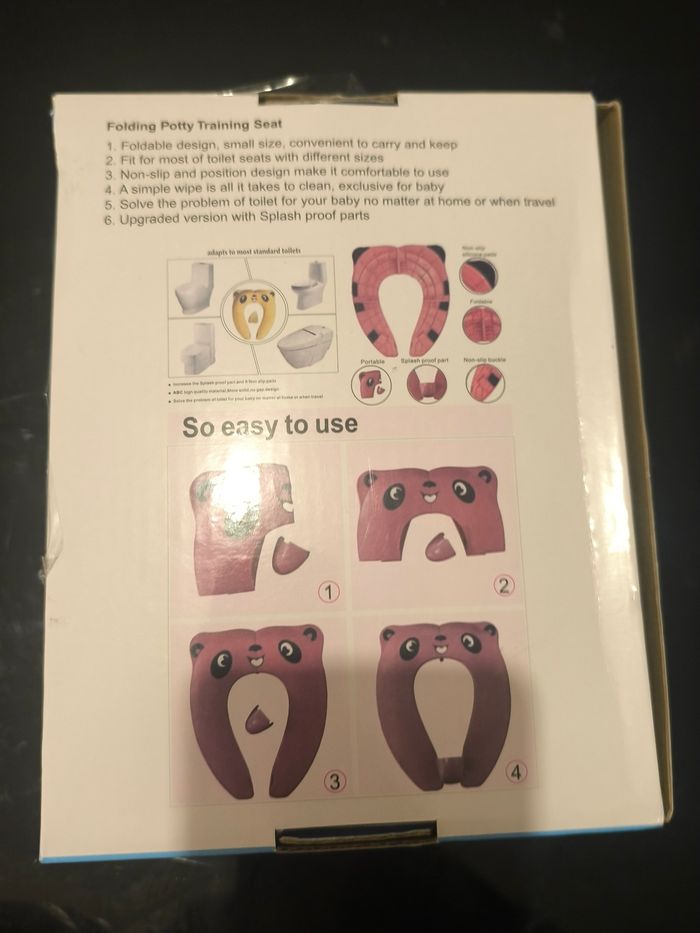 Réducteur de toilette de transport - photo numéro 5