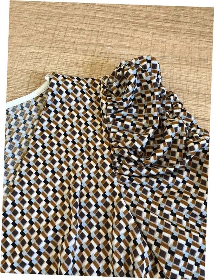 Blouse imprimée neuve à manches courtes Morgan taille S (valeur 35€) - photo numéro 13