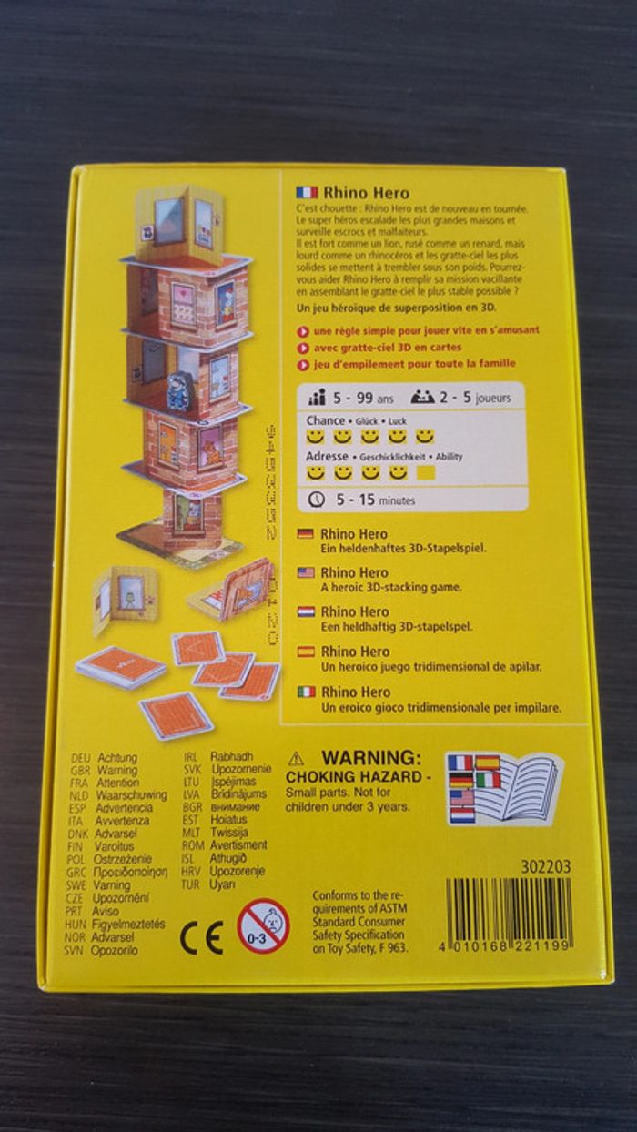 Rhino Hero / Jeu de société / Haba - photo numéro 3