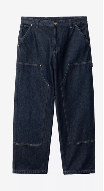 Carhartt WIP nash double Knee pant blue rinsed taille M neuf