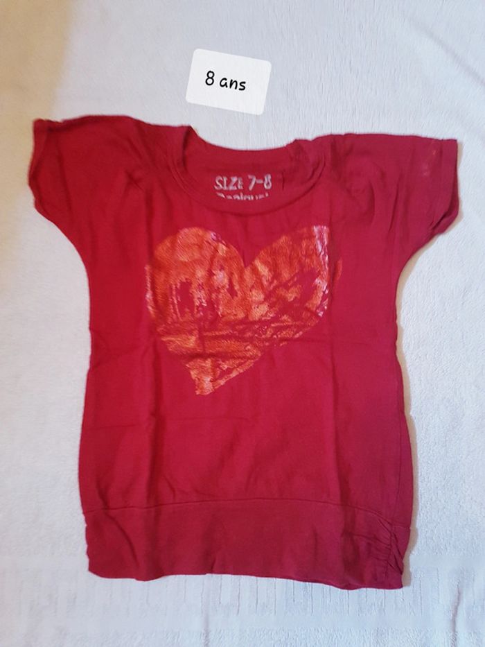 T-shirt desigual 7/8 ans