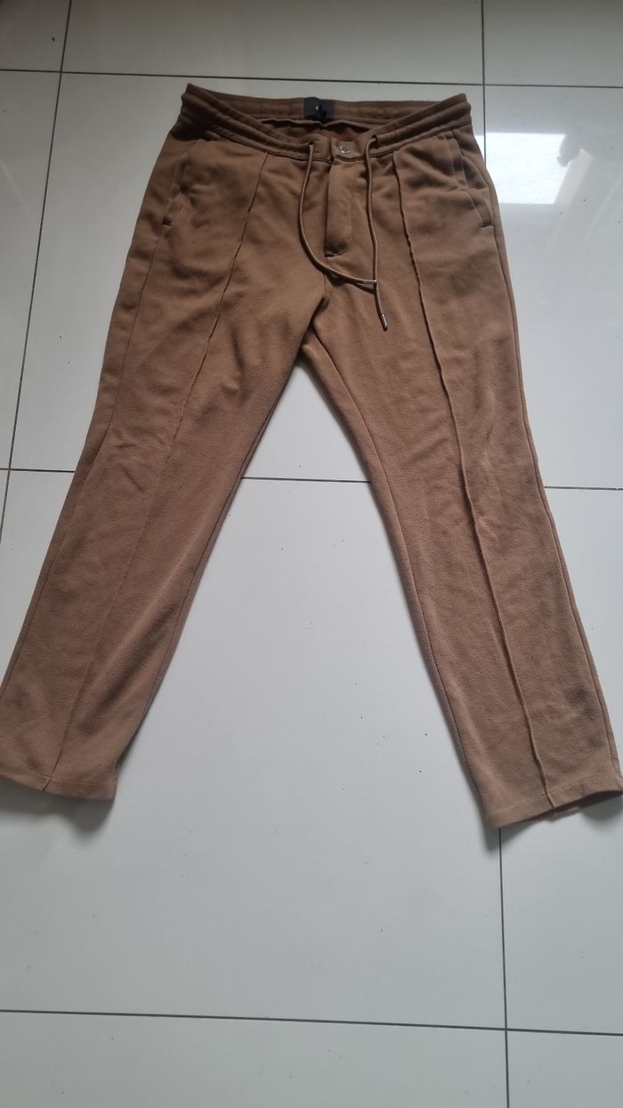 Pantalon en toile  h&m taille M - photo numéro 4