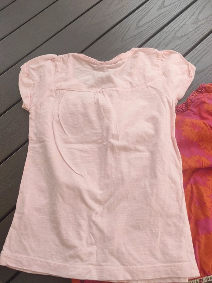 tee shirt coton bio 10 ans rose - photo numéro 5