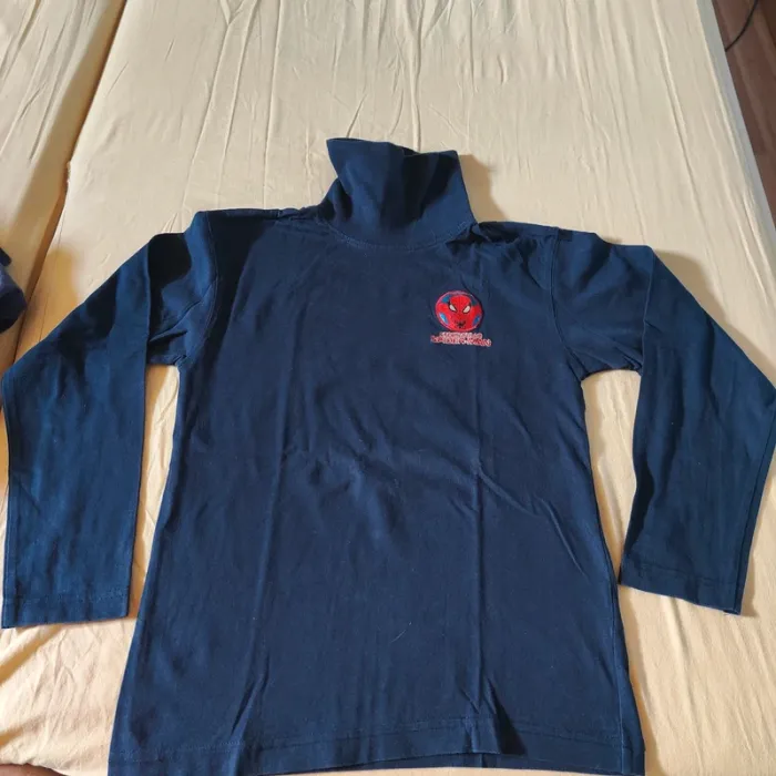 Pull col roulé spiderman taille 12 ans