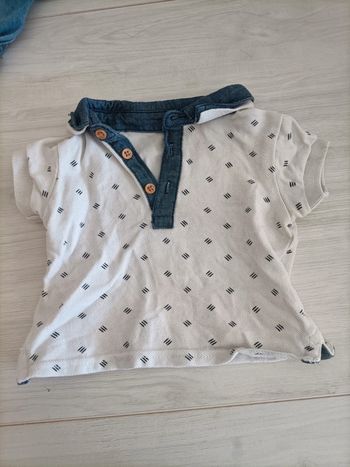 Polo à manches courtes