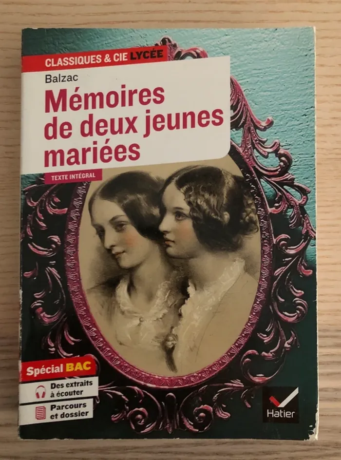 Mémoires de deux jeunes mariées (Balzac), spécial bac