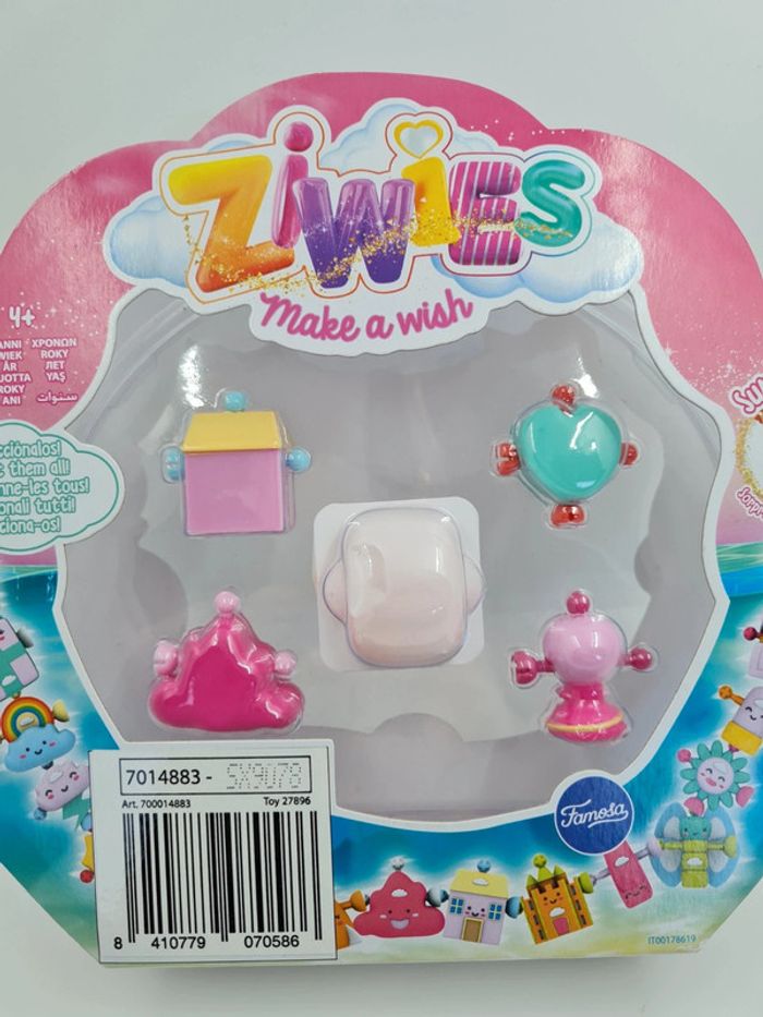 Ziwies Pack 5 Figurines Famosa (neuf) - photo numéro 6