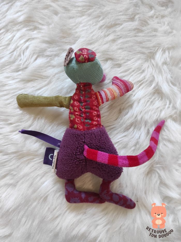 Doudou Souris Les jolis pas Beaux Moulin Roty - photo numéro 2