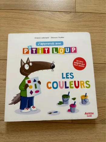 J’apprends avec P’tit Loup - Les couleurs