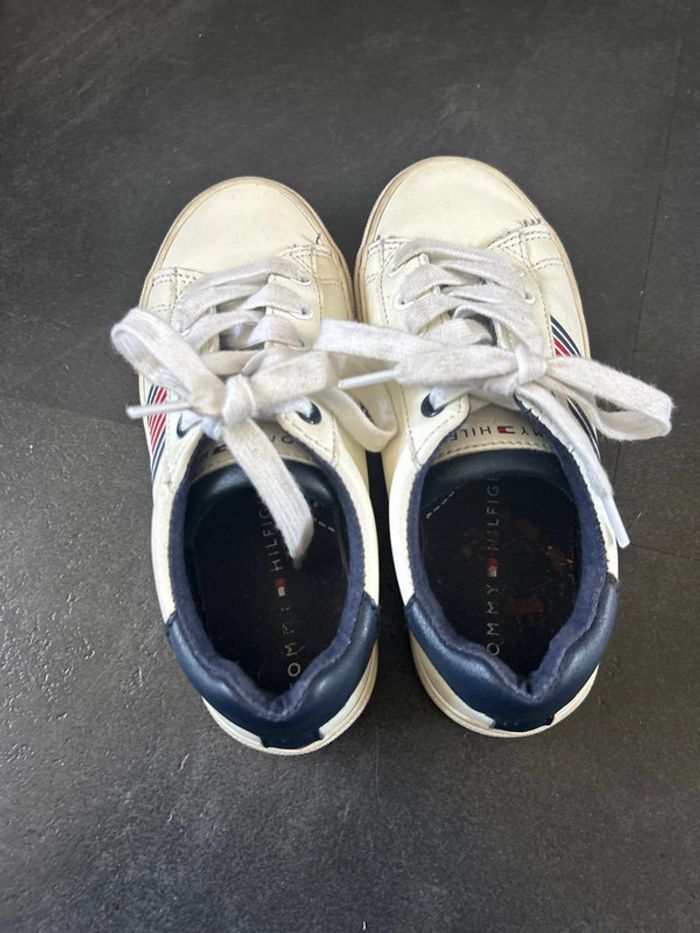 Basket en cuir garçon Tommy Hilfiger - photo numéro 3