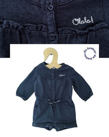 9 mois combishort Tape à l'oeil