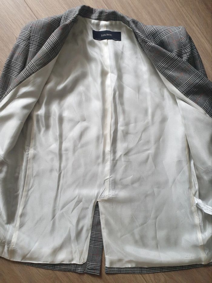 Blazer zara prince de Galles gris - photo numéro 6