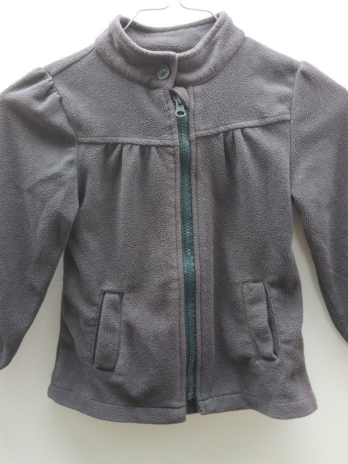 Gilet polaire fille 4 ans Vertbaudet - photo numéro 2