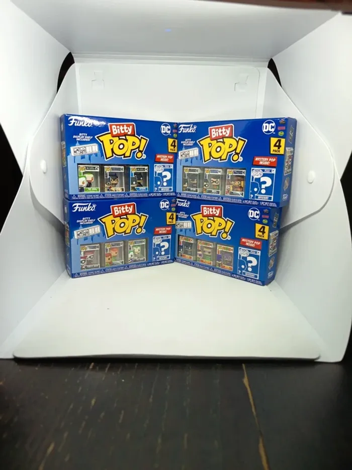 Lot de 4 - Collection Funko Bitty Pop - Lot Complet