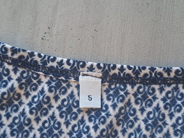 Tunique Bleu Marine Blanc Taille 5 - photo numéro 5